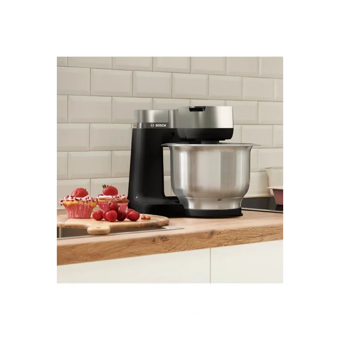 Genel Ürün Mums2vm00 Serie 2 Mutfak Makinesi Siyah, Gümüş