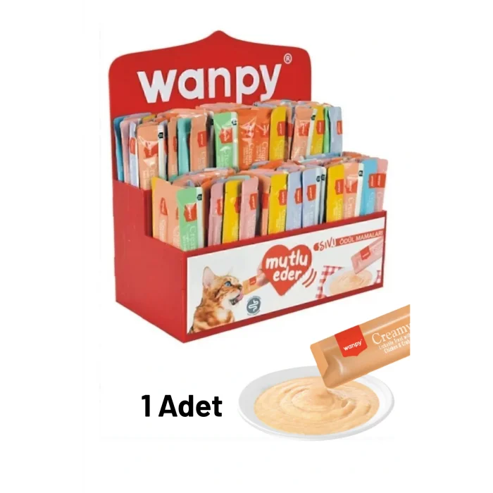 Genel Ürün Kedi Ödül Maması - 1 Adet - 14 gram - Tekli Likit Ödül - Sıvı Ödül