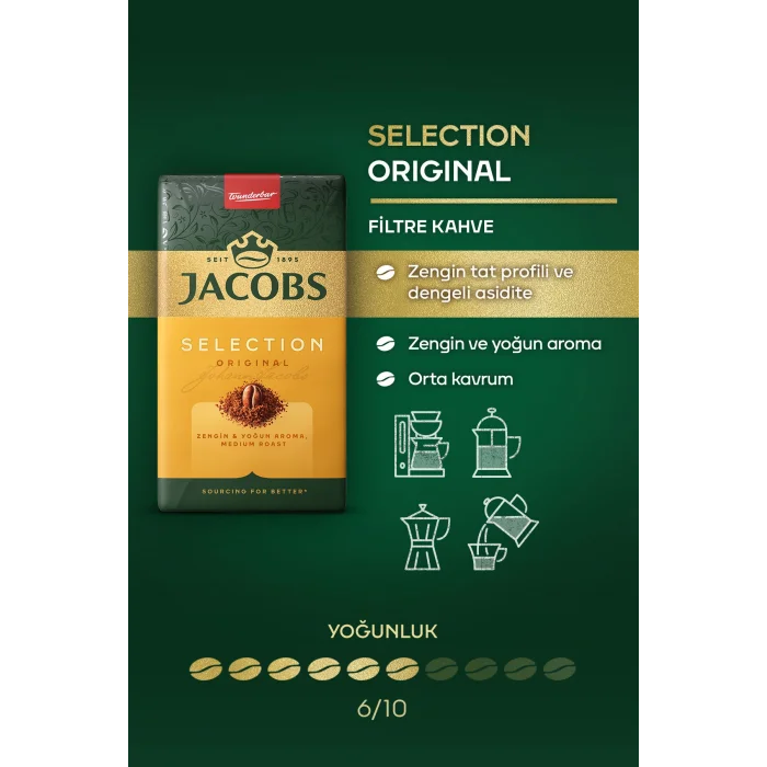 Genel Ürün Selection Filtre Kahve 250 gr