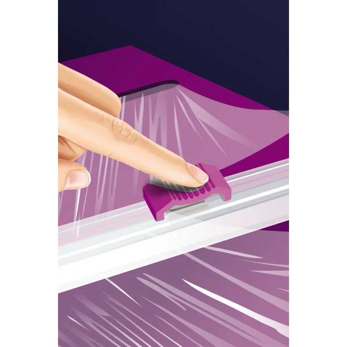 Genel Ürün Streç Film 30 cm x 100 m 7 Mikron - Şeffaf - Kesme Bıçağı Hediyeli