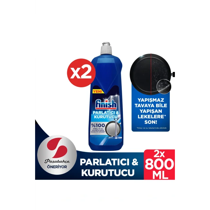 Genel Ürün Bulaşık Makinesi  Parlatıcı & Kurutucu   Sıvı  1600 ml (800 ml x 2li)