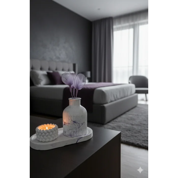 Biblo Dekoratif Vazo - Biblo - Banyo Dekorasyon - Mumluk