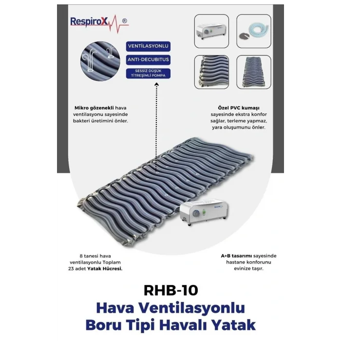 Genel Ürün Hava Ventilasyonlu Boru Tipi Havalı Yatak