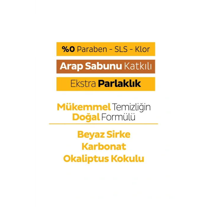 Havlu Easy Clean Arap Sabunu Katkılı Yüzey Temizlik Havlusu&Mendili 100 Yaprak