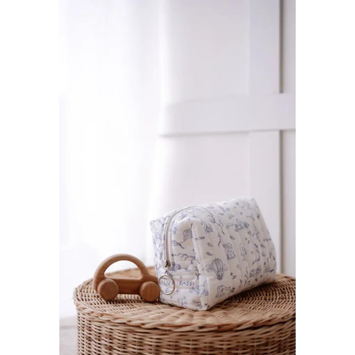 Genel Ürün Büyük Bakım Çantası - Toile De Jouy/mavi