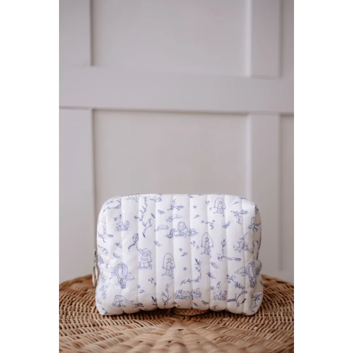 Genel Ürün Büyük Bakım Çantası - Toile De Jouy/mavi