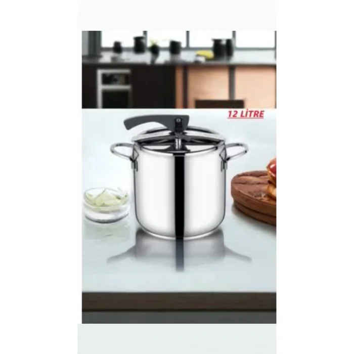 Genel Ürün Çelik Düdüklü Tencere 12 Lt. Tel Sap