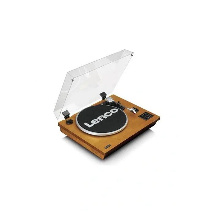 Genel Ürün LS-55 Ahşap Hoparlörlü Bluetoothlu USBli MP3 Kayıt Özellikli Pikap Plak Çalar