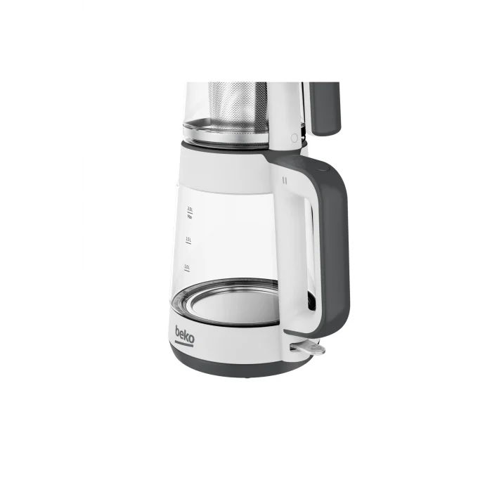 Genel Ürün CM 5964 Floral 1900 W Çay Makinesi BEYAZ