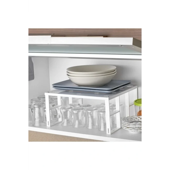 Dolap Düzenleyici 2 Adet Dolap içi Raf Düzenleyici organizer metal raf