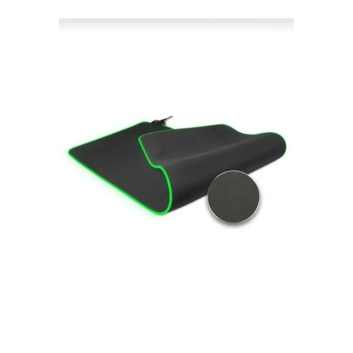 Genel Ürün 13 Değişen RGB Ledli Düz Siyah 80x30 Cm Gaming Oyuncu Su Geçirmez Mousepad Işıklı Mouse Pad