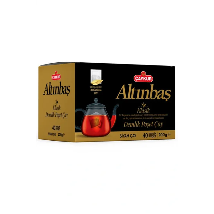 Genel Ürün Altınbaş Demlik Poşet Çay Sade 40*5gr 200gr 4 Paket