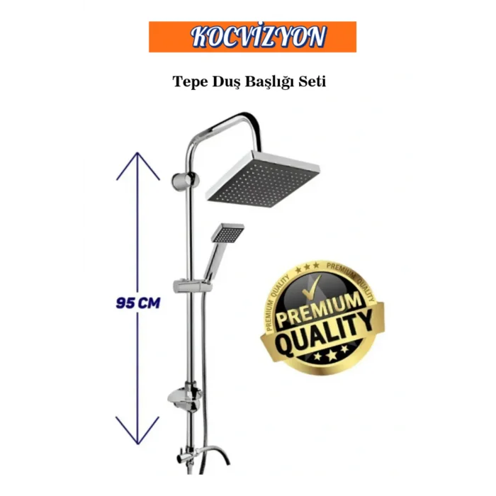Genel Ürün Local Yeni Nesil Robot Yağmurlama Kocvizyon Tepe Duş Başlığı Seti