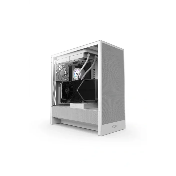 Genel Ürün H Series H5 Flow CC-H52FW-01 Beyaz ATX Mid Tower Gaming (Oyuncu) Kasa