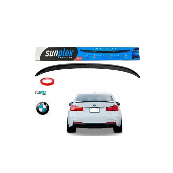 Genel Ürün Bmw 3 F30 2012 2013 2014 2015 2016 2017 2018 Model Siyah Spoiler Spoyler Piano Black
