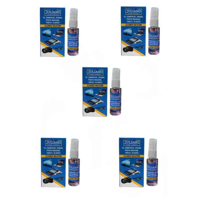 Genel Ürün 5 ADET - Gözlük, Telefon, Ekran, Laptop, Tablet, Televizyon, Temizlik Seti – 50 ML Temizleyici