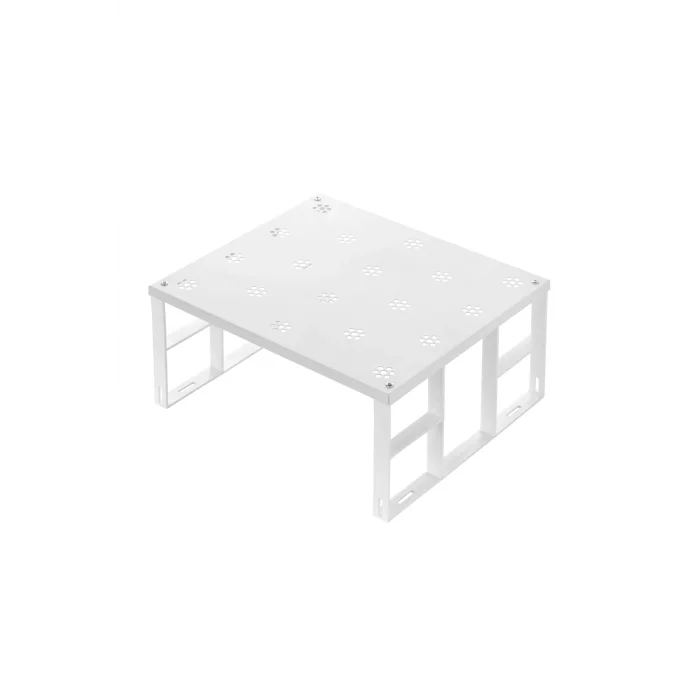 Dolap Düzenleyici 1 Adet Dolap İçi Düzenleyici Raf Tabak Bardak Rafı Metal Raf