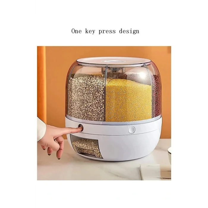 Genel Ürün 6 Kg Gıda Ve Bakliyat Organizeri, Organizer, Saklama Kabı, Mutfak Dolabı