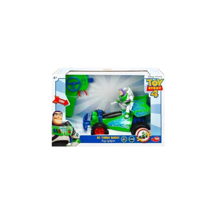 Oyuncak 4 Kumandalı Buggy Buzz Lightyear Figürlü 1:24 Araba