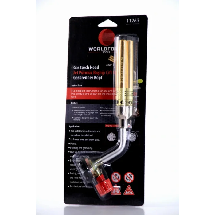 Genel Ürün Pirinç Pürmüz Başlığı 1300° Jet Pürmüz 3 Alevli