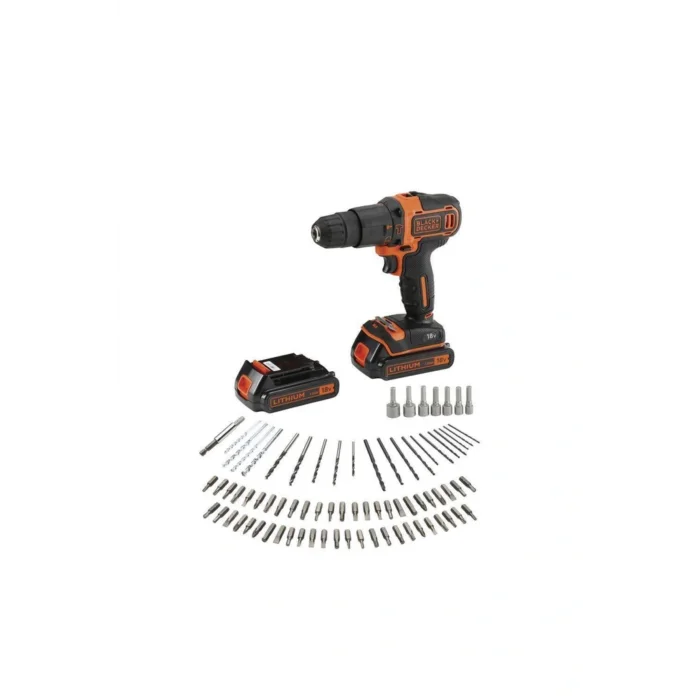 Genel Ürün Black+Decker BDCHD18BAFC 18V 1.5Ah Şarjlı Darbeli Vidalama