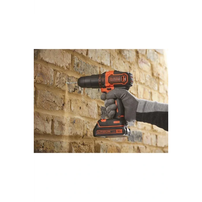 Genel Ürün Black+Decker BDCHD18BAFC 18V 1.5Ah Şarjlı Darbeli Vidalama