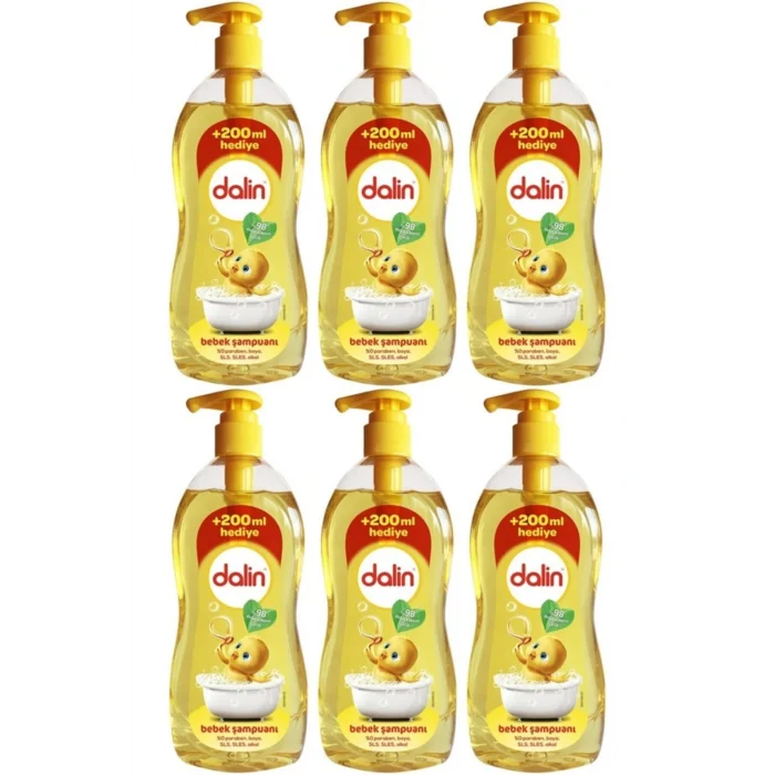 Genel Ürün Bebek Şampuanı Klasik 900 ml 6 Adet