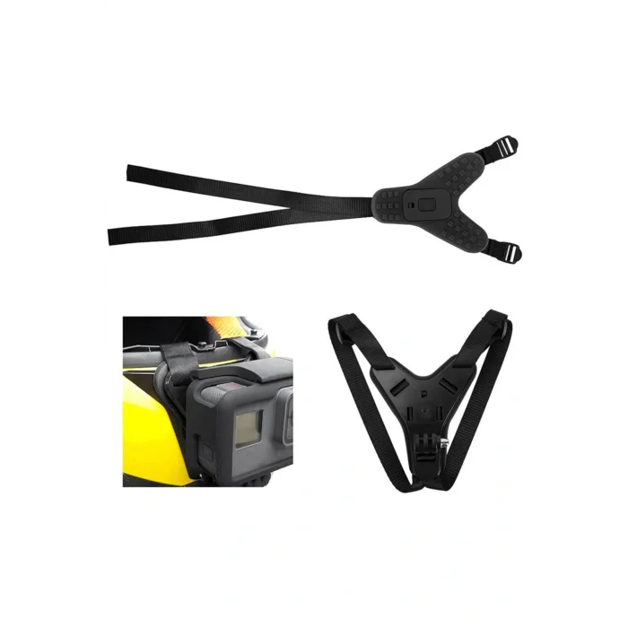 Genel Ürün Eken H9r Sjcam Sj4000 Gopro 10 Aksiyon Kamera Kask Alt Çene Bağlantı Aparatı Gp523 Siyah