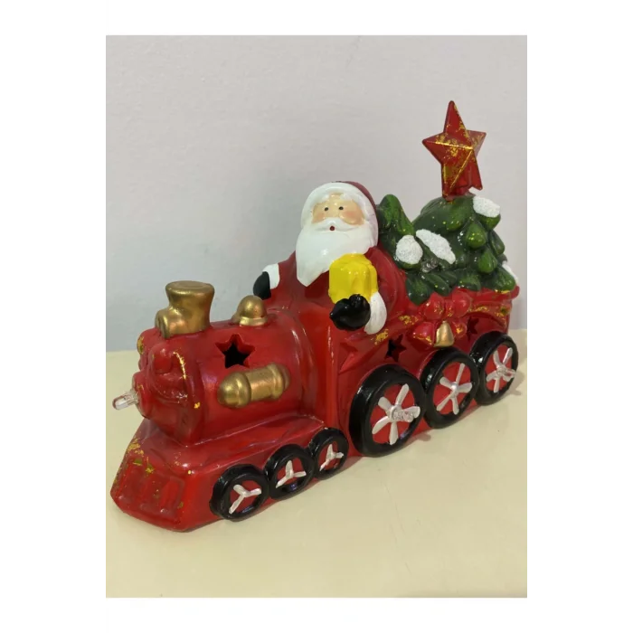 Genel Ürün Yılbaşı Pilli Noel Baba Işıklı Tren