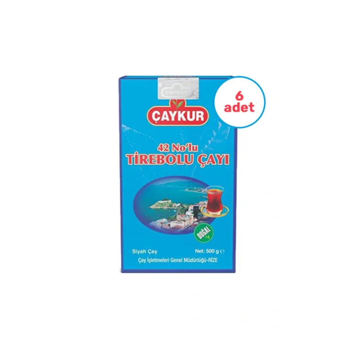Genel Ürün 6 Adet 42 Nolu Tirebolu Dökme Çayı 500 Gr