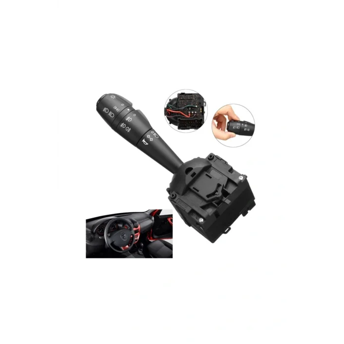 Genel Ürün Dacia Sandero Far Sinyal Korna Kolu Ön+arka Sisli 2012--2016