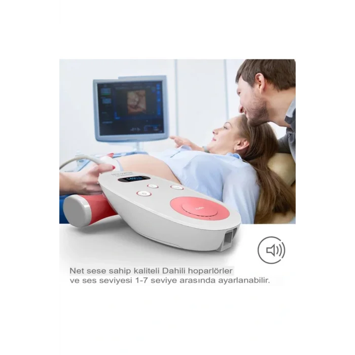 Genel Ürün Doppler Bebek Nabız Ölçer Cıhazı Taşınabilir Ultrason Stetoskop Hamile Kadınlar Için