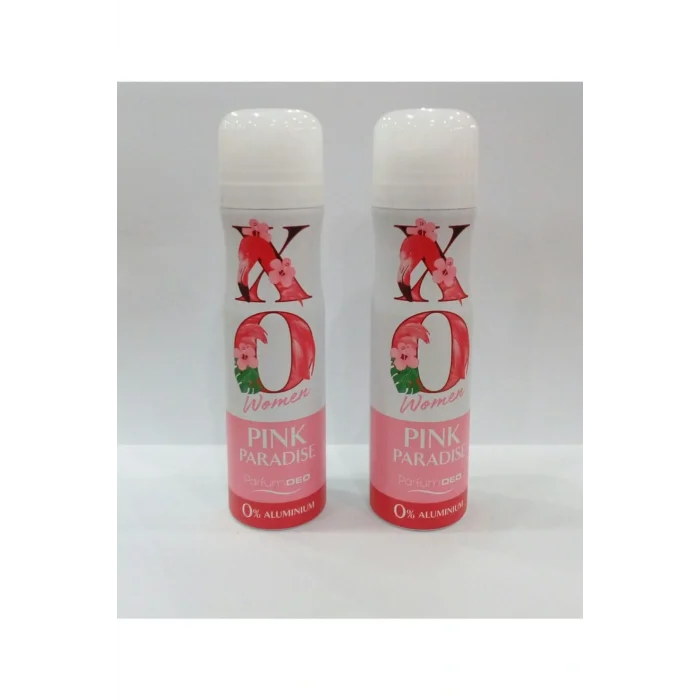 Genel Ürün Kadın Deodorant Sprey Pink Paradise 150 Ml-2li