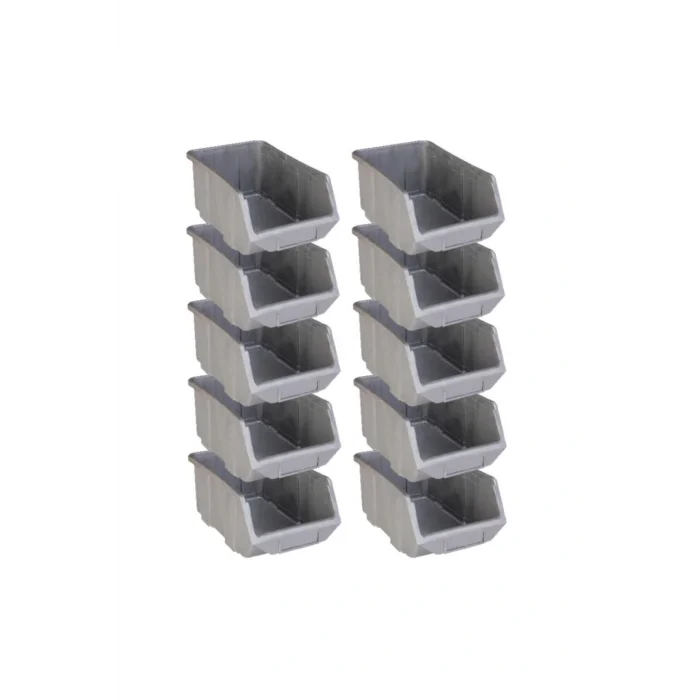 Genel Ürün A250 Plastik Avadanlık Gri 10lu