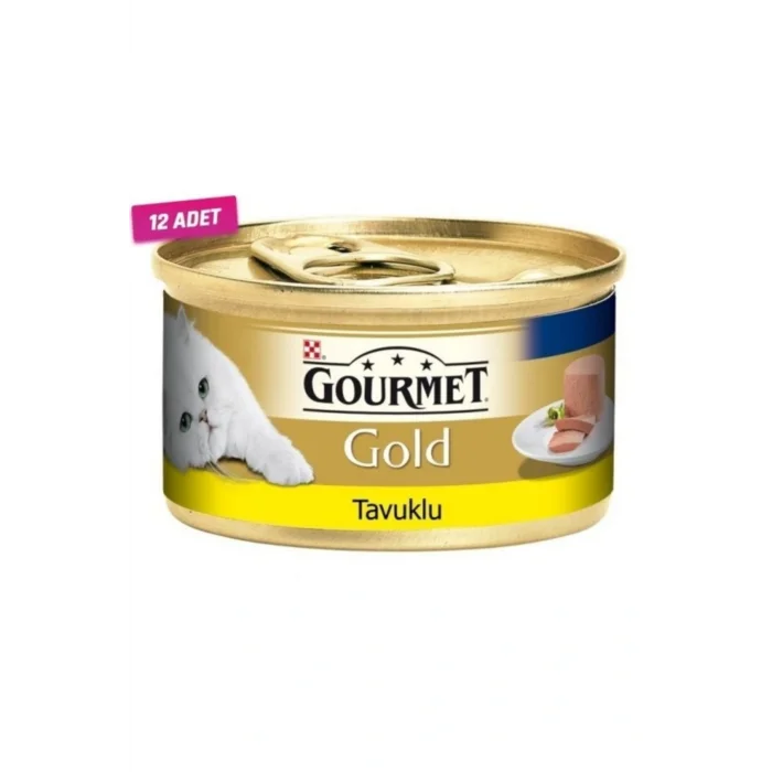 Genel Ürün 12 Adet - Kıyılmış Tavuklu Yetişkin Kedi Konservesi 85 Gr