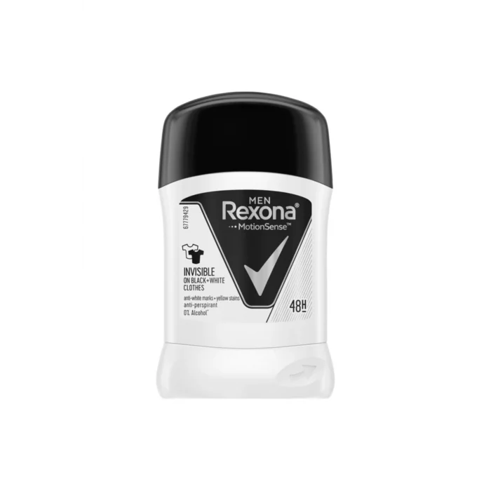 Genel Ürün Men Invisible Black+white Erkek Deodorant Stick 50 ml