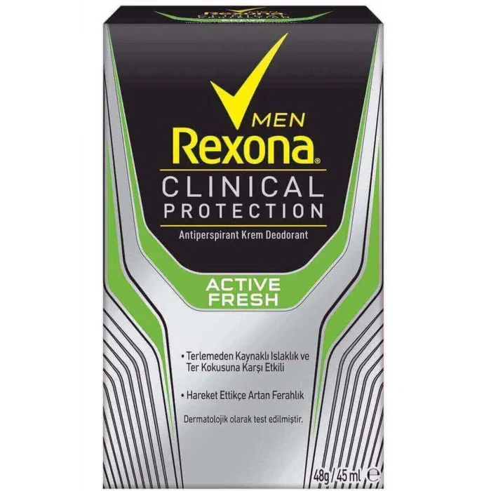 Genel Ürün Marka: Krem Deodorant Clinical Protection Active Fresh Men 45 ml