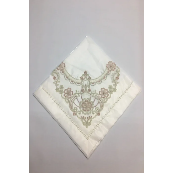 Genel Ürün 3d Fransız Güpürlü Dantel İnci İşlemeli Çeyizlik Monoray Lüks Bohça