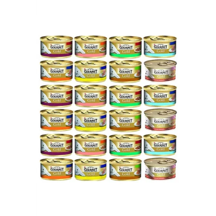 Genel Ürün Parça Etli Karışık Kedi Maması 24 Adet