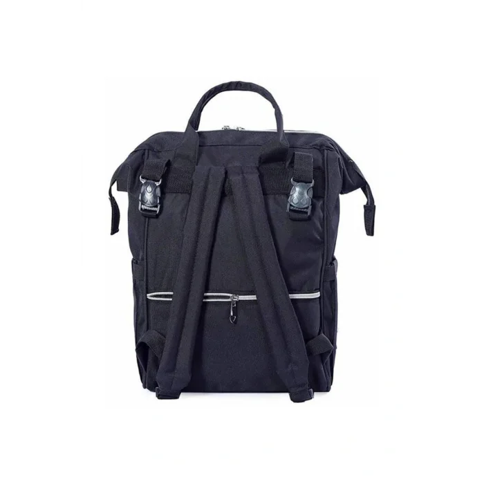 Genel Ürün Anne Bebek Bakım Çantası - Siyah Pullu