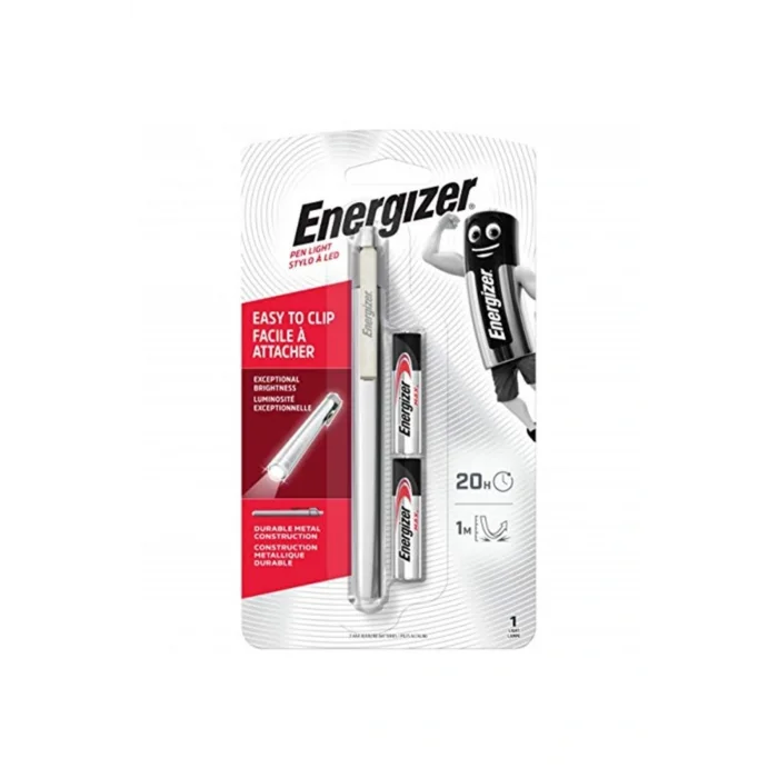 Genel Ürün Fl Penlite Fener + 2aaa Pil Pil Krom Siyah Kırmızı