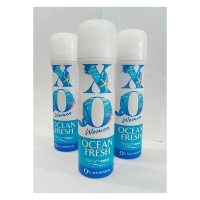 Genel Ürün Kadın Deodorant Sprey Ocean Fresh 150 Ml-3lü