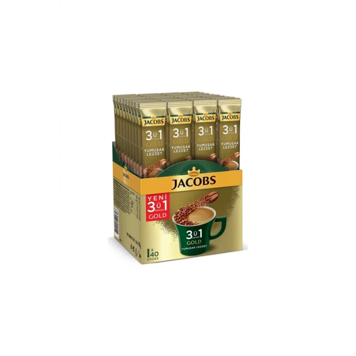 Genel Ürün 3ü1 Kahve Gold Yumuşak 40lı