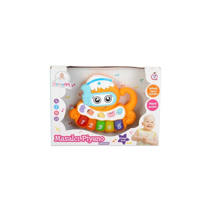 Genel Ürün Art Ahtapot Masalcı Piyano Oyun Arkadaşım Lab