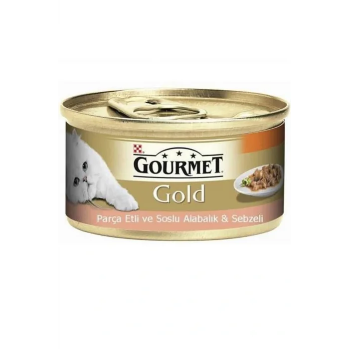 Genel Ürün Parça Etli Soslu Alabalık Ve Sebzeli Kedi Konservesi 85 Gr 24’lü
