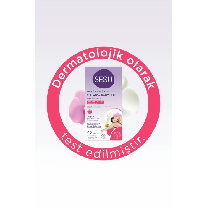 Genel Ürün Sir Ağda Bandı Hassas Cilt 42li