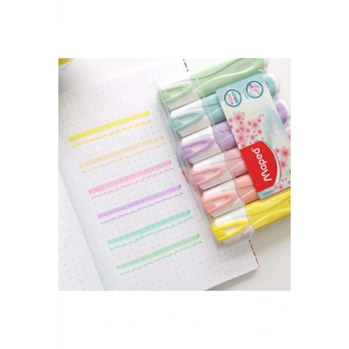Genel Ürün Fosforlu Kalem Pastel 6 Renk
