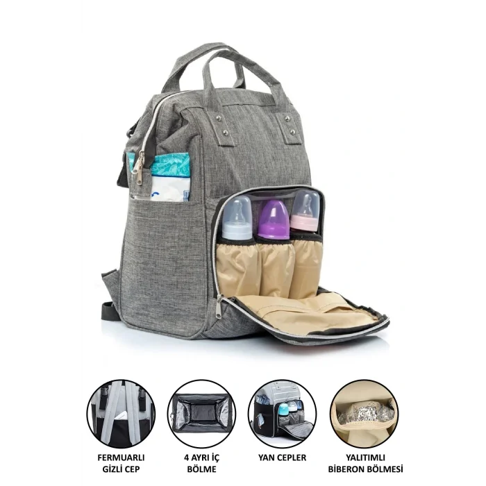 Genel Ürün Bebek Taşıma Çantası Ana Kucağı Kanguru Puset Ve Anne Bebek Bakım Çantası Bebek Doğum Çanta Seti