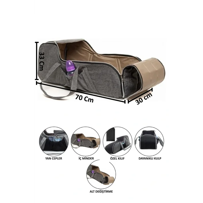 Genel Ürün Bebek Taşıma Çantası Ana Kucağı Kanguru Puset Ve Anne Bebek Bakım Çantası Bebek Doğum Çanta Seti