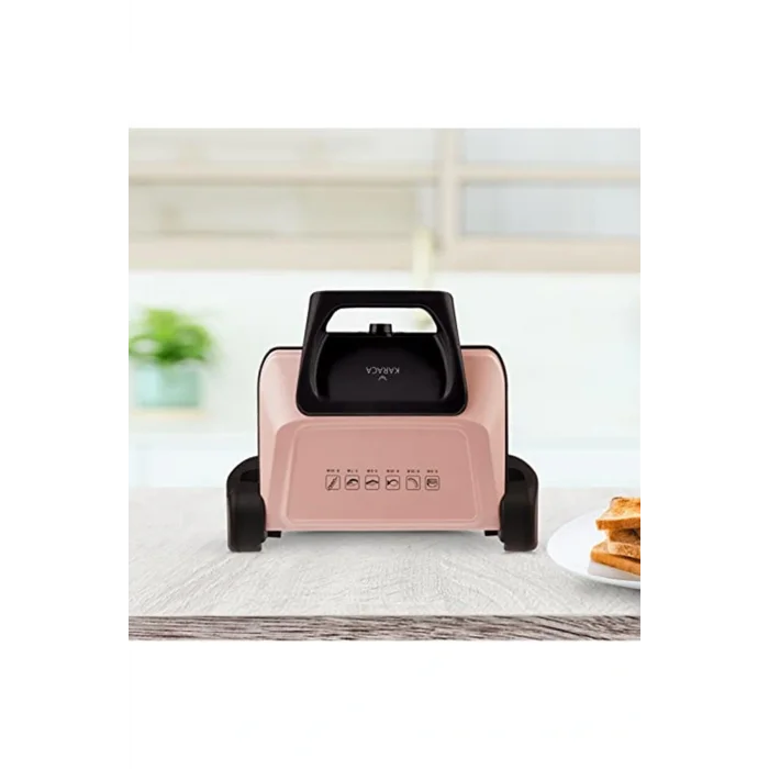 Genel Ürün Future Plus Bio Diamond Antibakteriyel Pearly Pink Izgara Ve Tost Makinesi